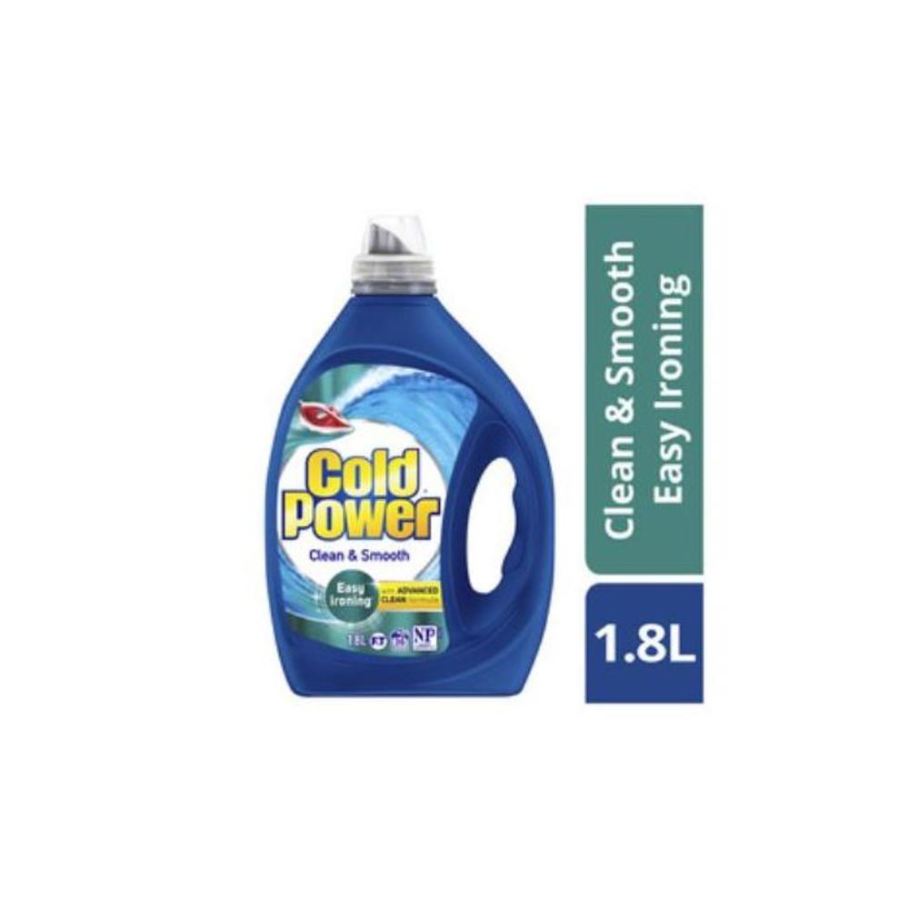 Cold Power Advanced Clean &amp; Smooth Laundry Liquid 1.8L