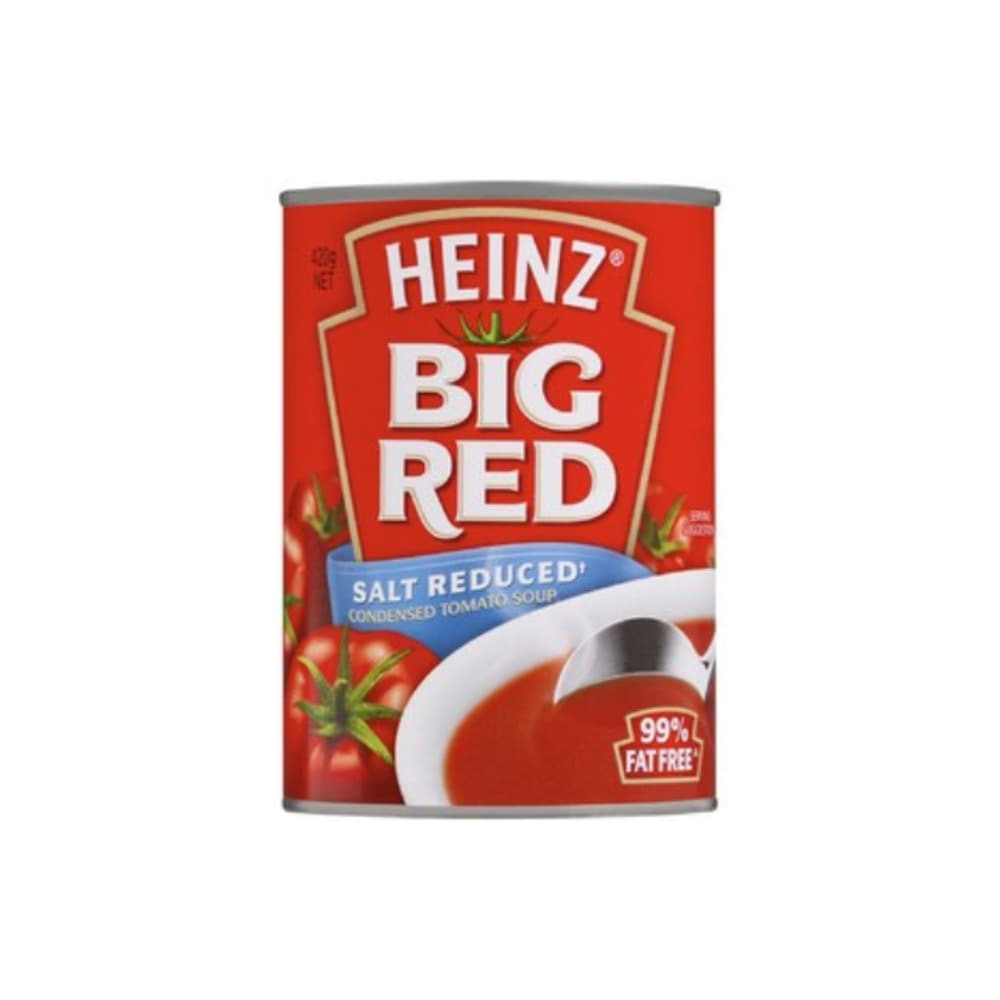 하인즈 빅 레드 토마토 수프 캔 솔트 리듀스드 420g, Heinz Big Red Tomato Soup Can Salt Reduced 420g