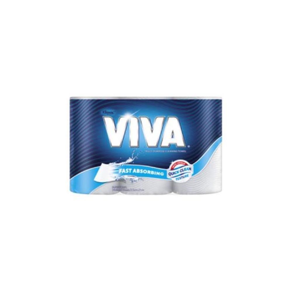 Viva White Paper Towels 3 pack