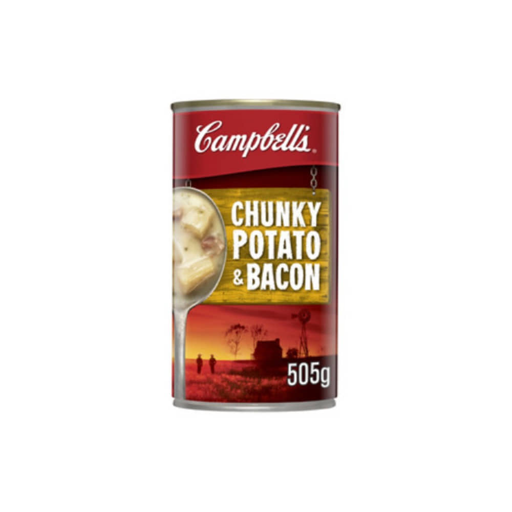 캠벨 청키 수프 포테이토 베이컨 505g, Campbells Chunky Soup Potato Bacon 505g