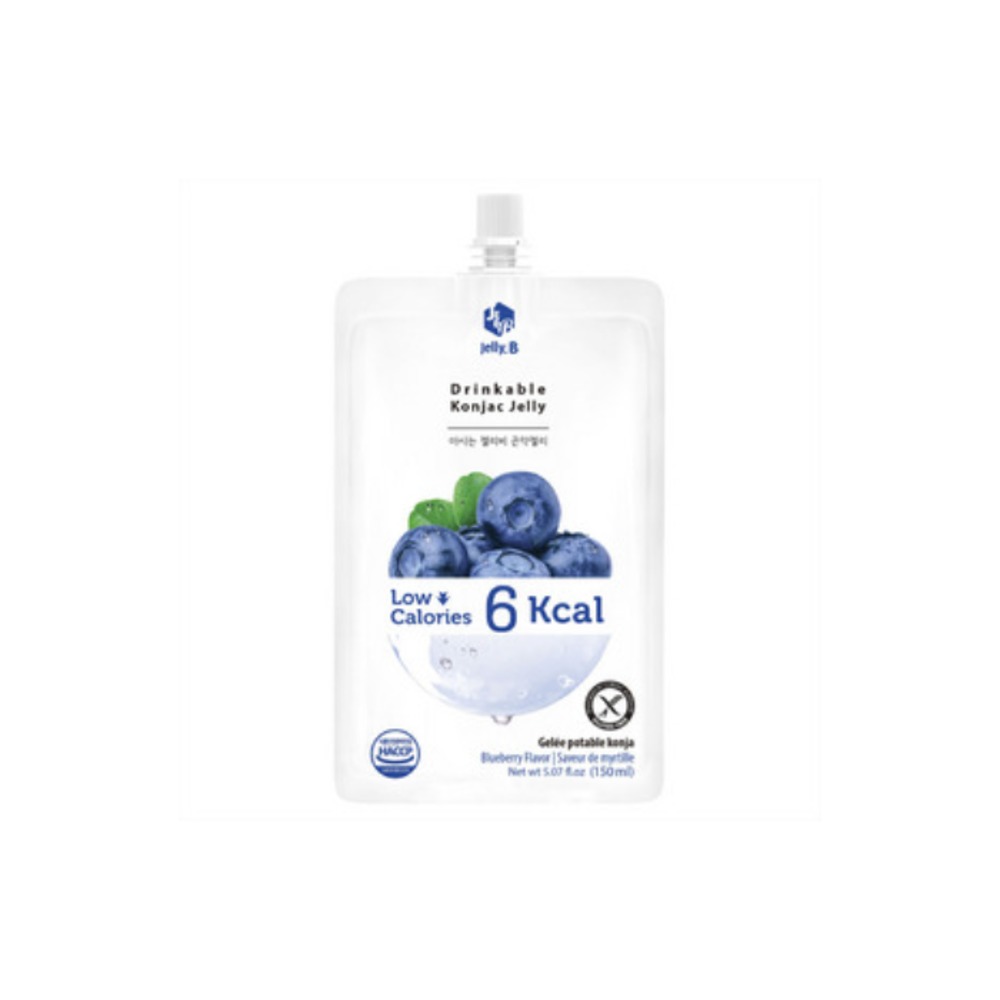 드링커블 코냑 젤리 블루베리 플레이버 150ml, Drinkable Konjac Jelly Blueberry Flavour 150mL