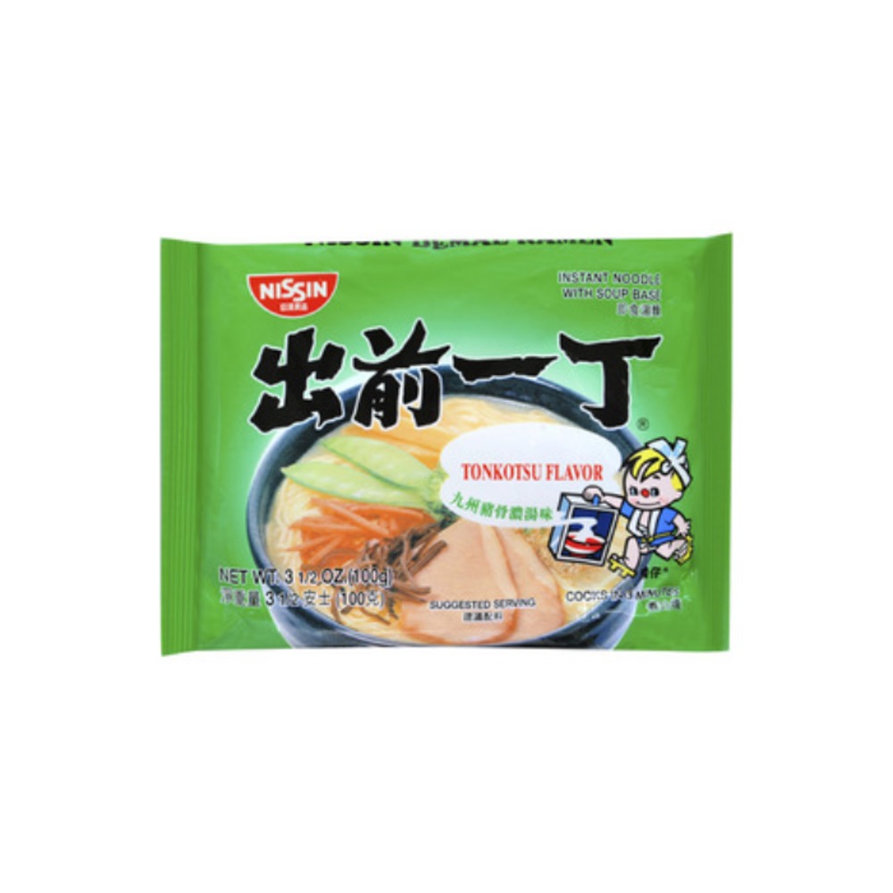 니신 톤코츠 플레이버 인스턴트 누들스 100g, Nissin Tonkotsu Flavour Instant Noodles 100g
