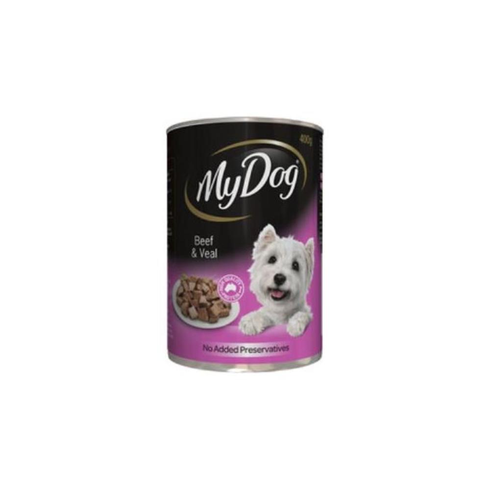My Dog Classic Loaf With Tender Beef &amp; Veal Can Wet Dog Food 400g 5102937P