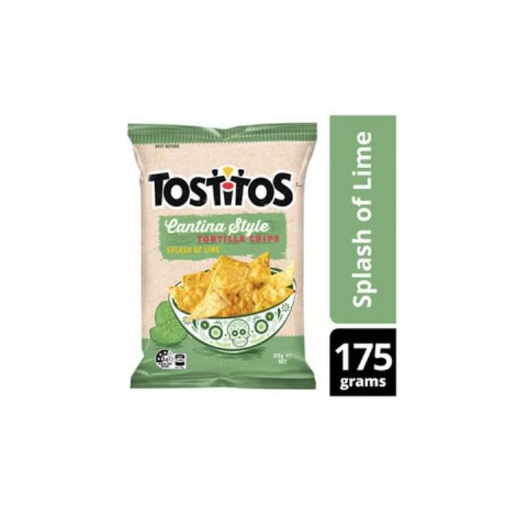 Tostitos Splash Of Lime Tortilla Chips 175g