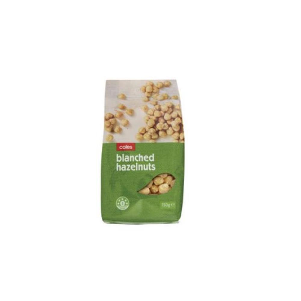 Coles Blanched Hazelnuts 150g