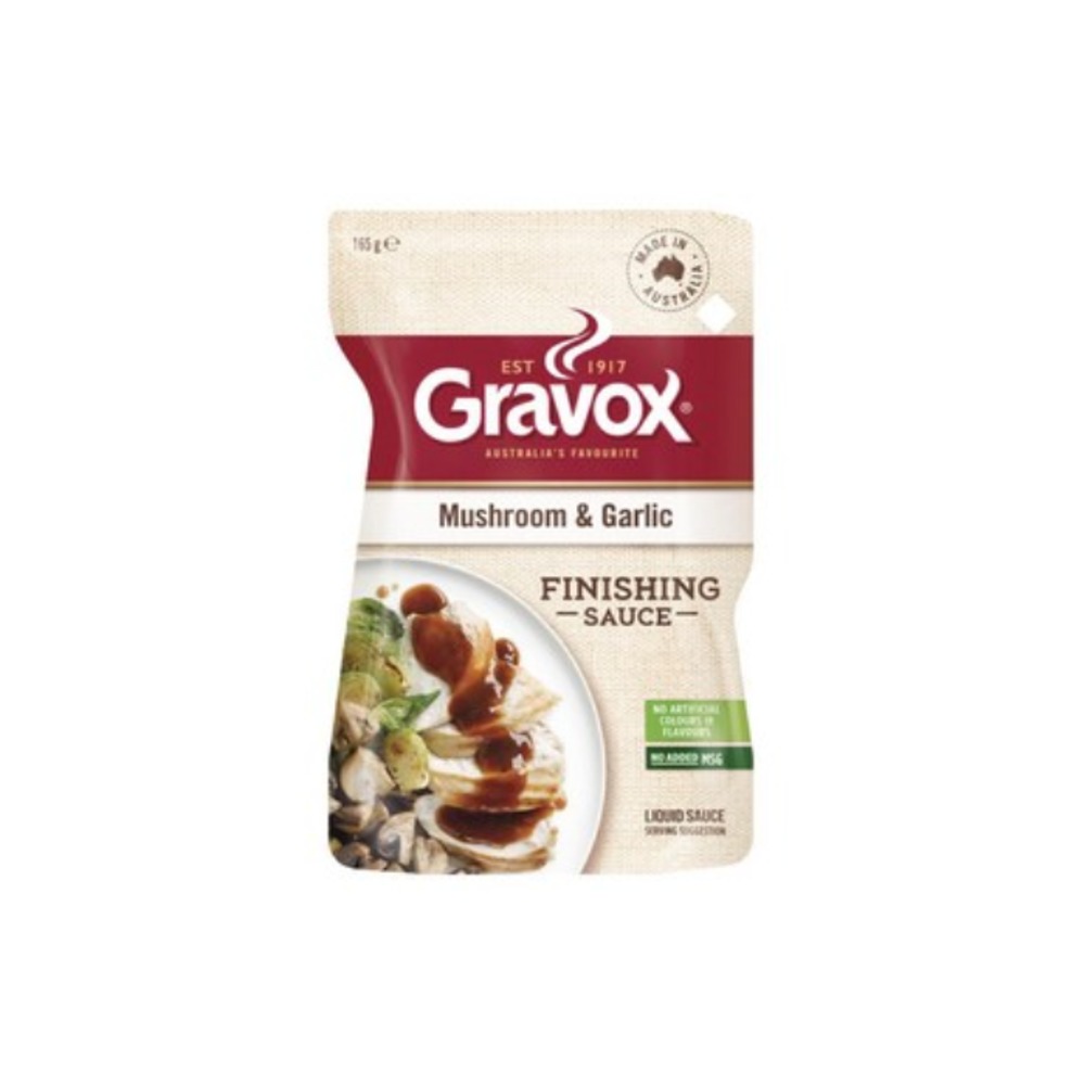 그래복스 머쉬룸 갈릭 리퀴드 소스 165g, Gravox Mushroom Garlic Liquid Sauce 165g