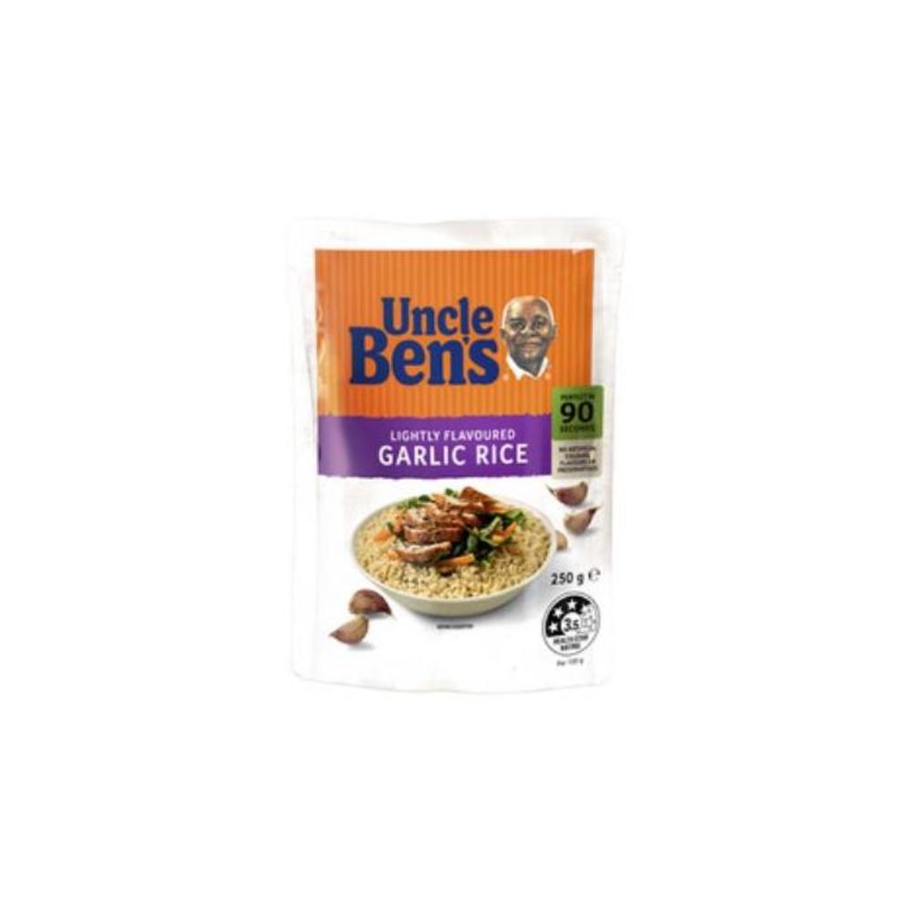 Uncle Ben&#039;s Express Roasted Garlic Rice Pouch 250g