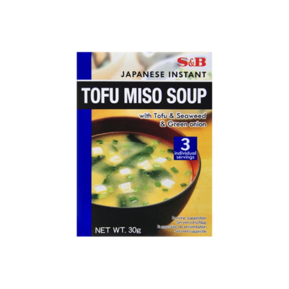 S &amp; B 재패니즈 인스턴트 토푸 미소 수프 30g, S &amp; B Japanese Instant Tofu Miso Soup 30g