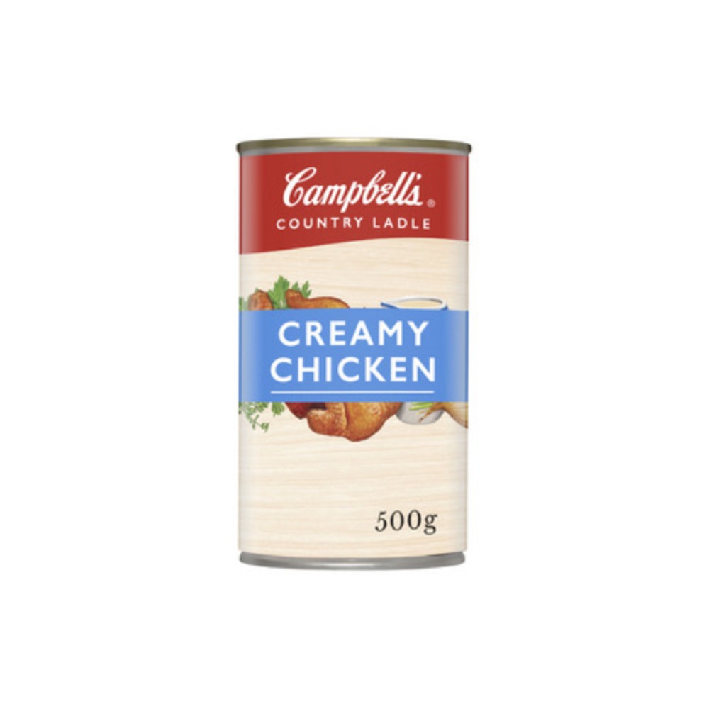 캠벨 컨트리 레이들 크리미 치킨 수프 캔 500g, Campbells Country Ladle Creamy Chicken Soup Can 500g