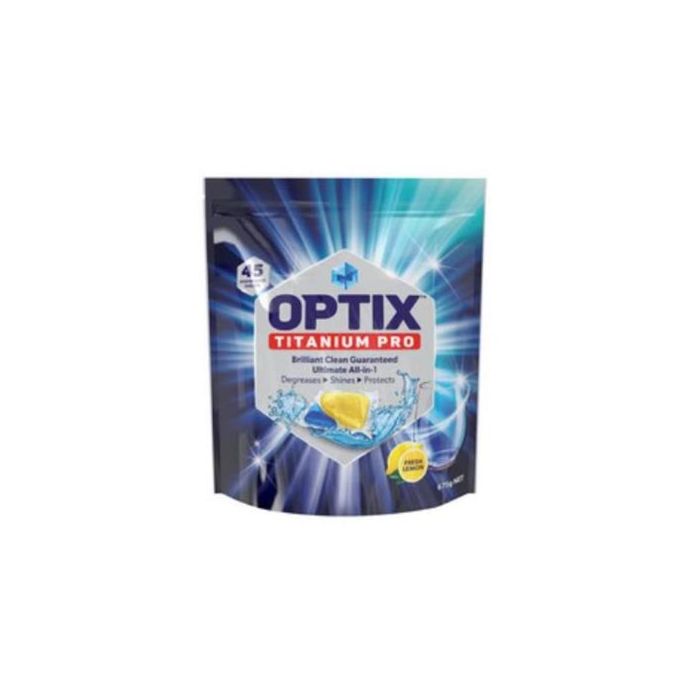 Optix Titanium Pro Dishwashing Tablets 45 pack