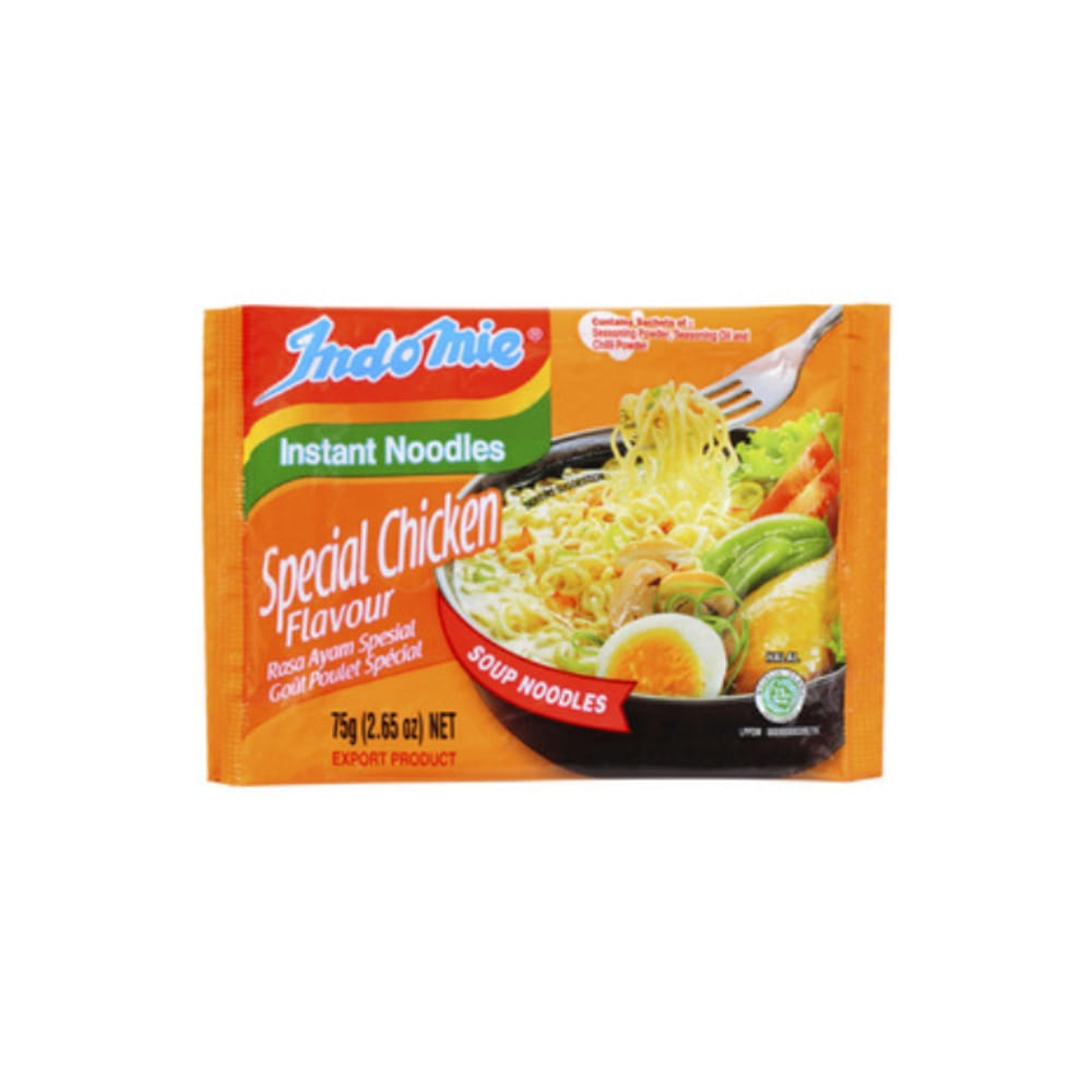 인도미 스페셜 치킨 플레이버 인스턴트 누들스 75g, Indomie Special Chicken Flavour Instant Noodles 75g