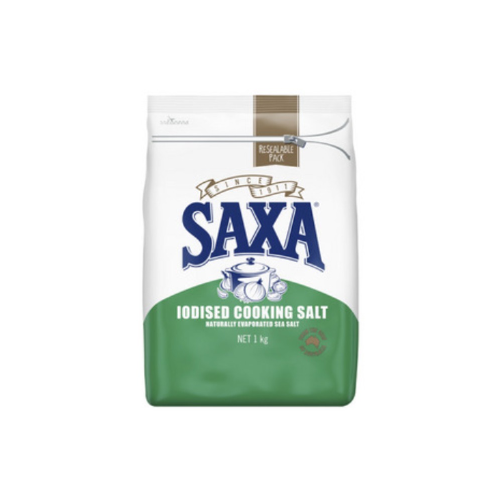색사 아이오다이즈드 쿠킹 솔트 1kg, Saxa Iodised Cooking Salt 1kg