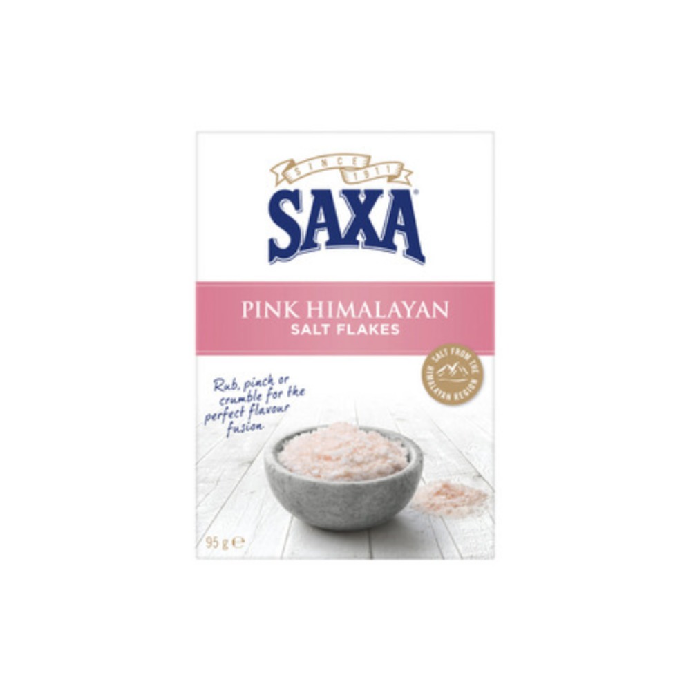 색사 핑크 히말라얀 솔트 플레이크 95g, Saxa Pink Himalayan Salt Flakes 95g