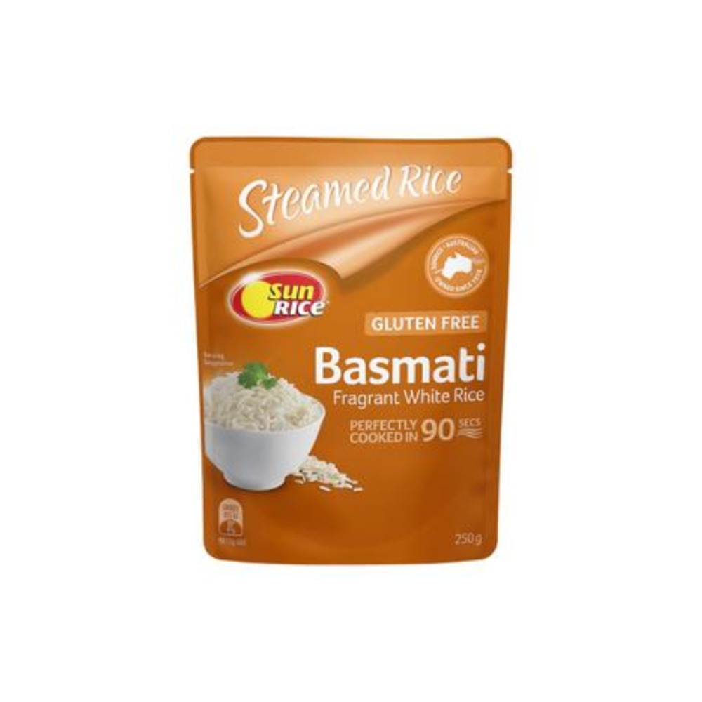 선라이스 90 secs 스팀드 바스마티 라이드 250g, Sunrice 90 secs Steamed Basmati Rice 250g