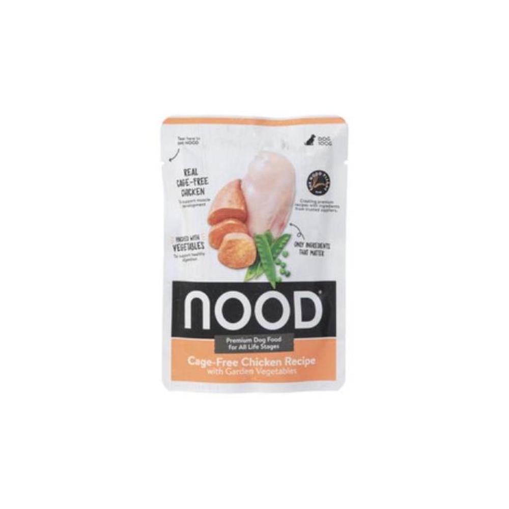 Nood Cage Free Chicken Recipe With Garden Vegetables Dog Food 100g 3714229P