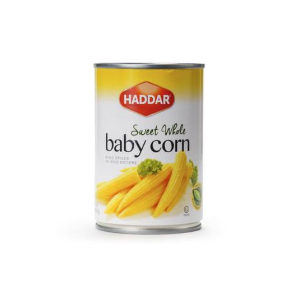 하다 스윗 홀 베이비 콘 410g, Haddar Sweet Whole Baby Corn 410g