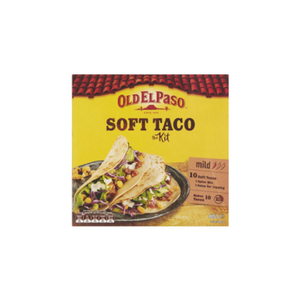 올드 엘 페이소 소프트 타코 킷 마일드 405g, Old El Paso Soft Taco Kit Mild 405g