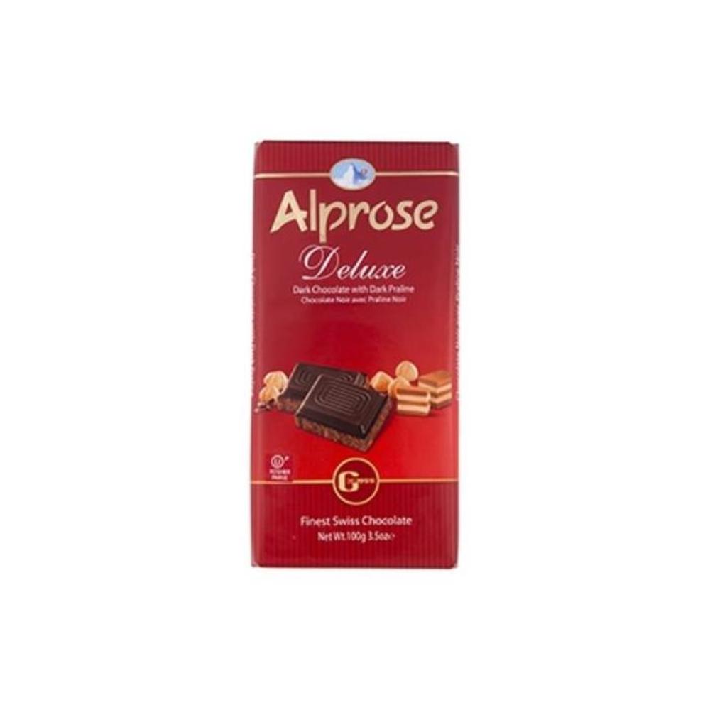 Alprose Deluxe Finest Swiss Dark Chocolate 100g