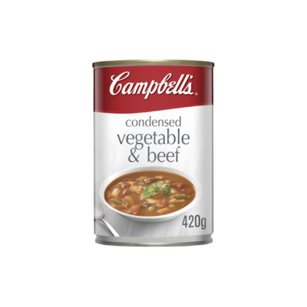 캠벨 베지터블 비프 콘덴스드 수프 캔 420g, Campbells Vegetable Beef Condensed Soup Can 420g