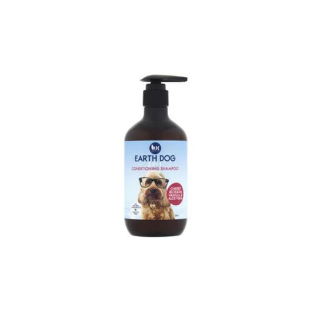BX Earth Dog 2 In 1 Cherry Blossom Vanilla &amp; Aloe Vera All Natural Conditioning Shampoo 500mL 2951535P
