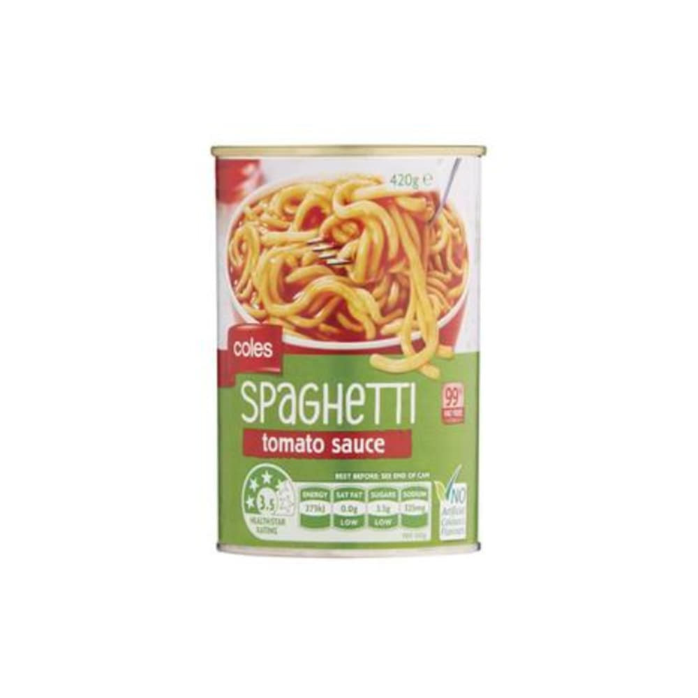 콜스 토마토 소스 스파게티 420g, Coles Tomato Sauce Spaghetti 420g