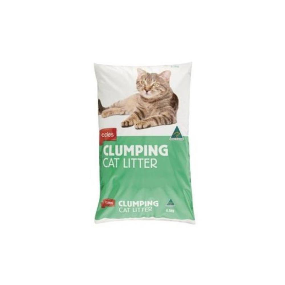 Coles Clumping Cat Litter 4.5kg 8932078P