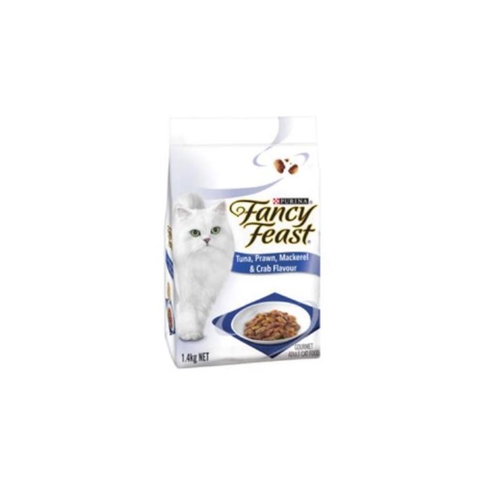 Purina Fancy Feast Multiflavour Dry Cat Food 1.4kg 3598955P