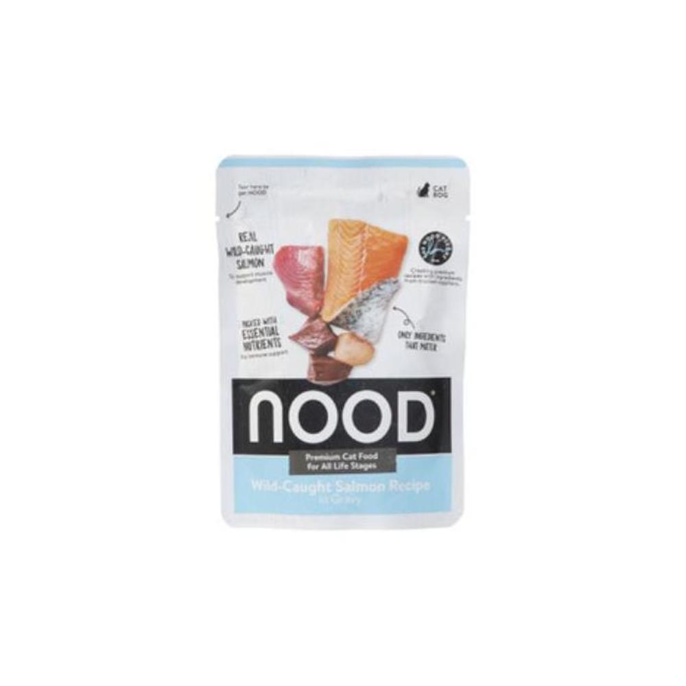 Nood Wild Caught Salmon Recipe In Gravy Cat Food 80g 3714058P