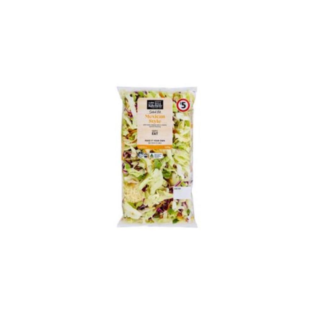 Coles Kitchen Mexican Style Salad Kit 400g