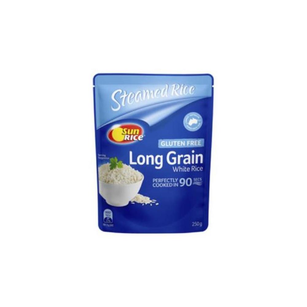 Sunrice Long Grain White Microwavable Rice 250g