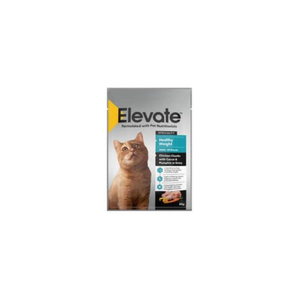 Elevate Healthy Weight Cat Chicken Chunks With Carrot &amp; Pumpkin In Gravy 85g 3955815P