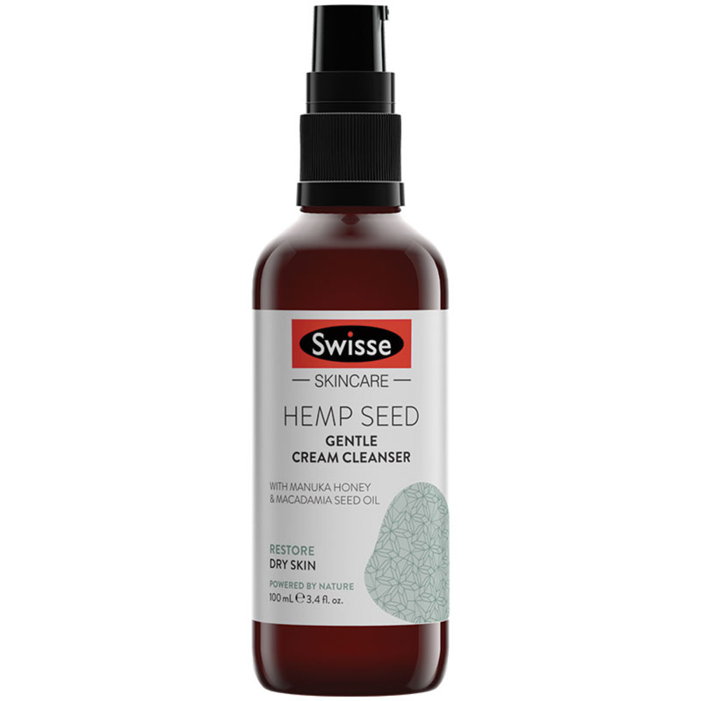 Swisse Skincare Hemp Seed Gentle Cream Cleanser 100ml