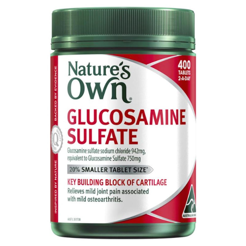네이쳐스온 글루코사민 설페이트 400타블렛 Natures Own Glucosamine Sulfate 400 Tablets