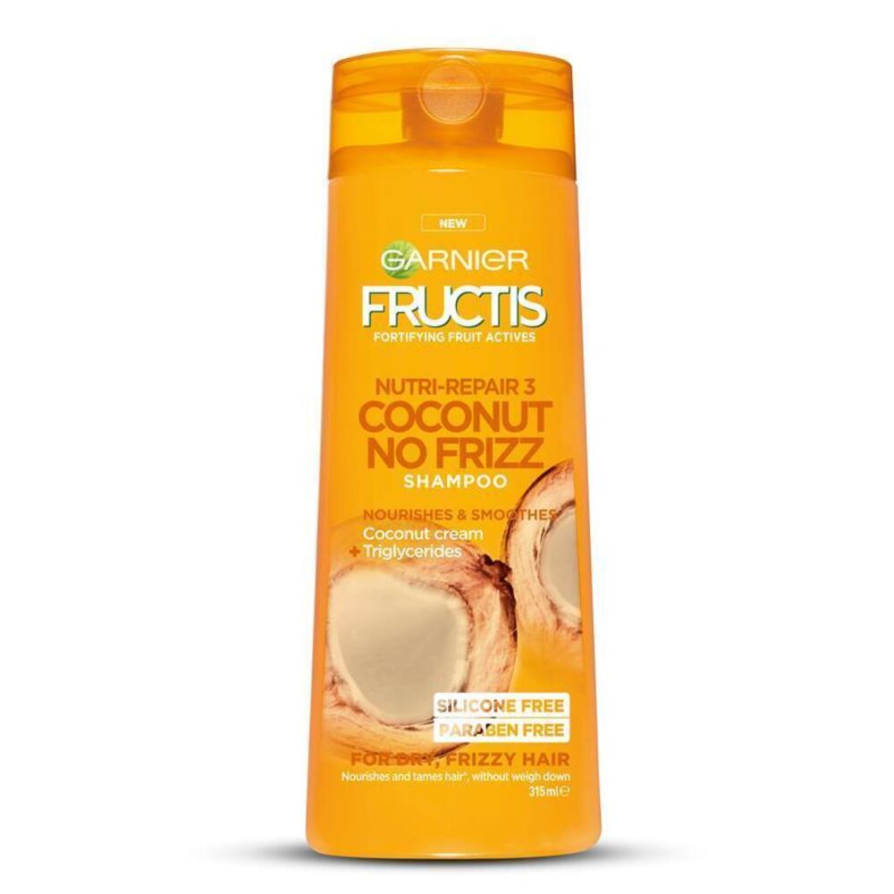 가니에 플럭티스 코코넛 노 프리즈 샴푸 315ml, Garnier Fructis Coconut No Frizz Shampoo 315ml