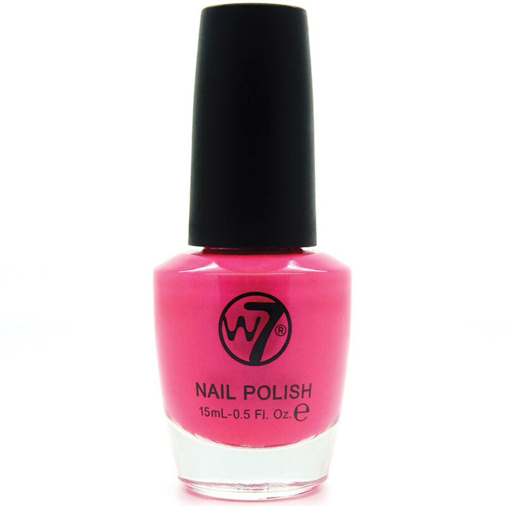 W7 네일 에나멜 14 Fluorescent 핑크