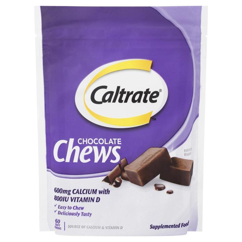 칼트레이트 초콜릿 소프트 츄 60 Caltrate Chocolate Soft Chews 60