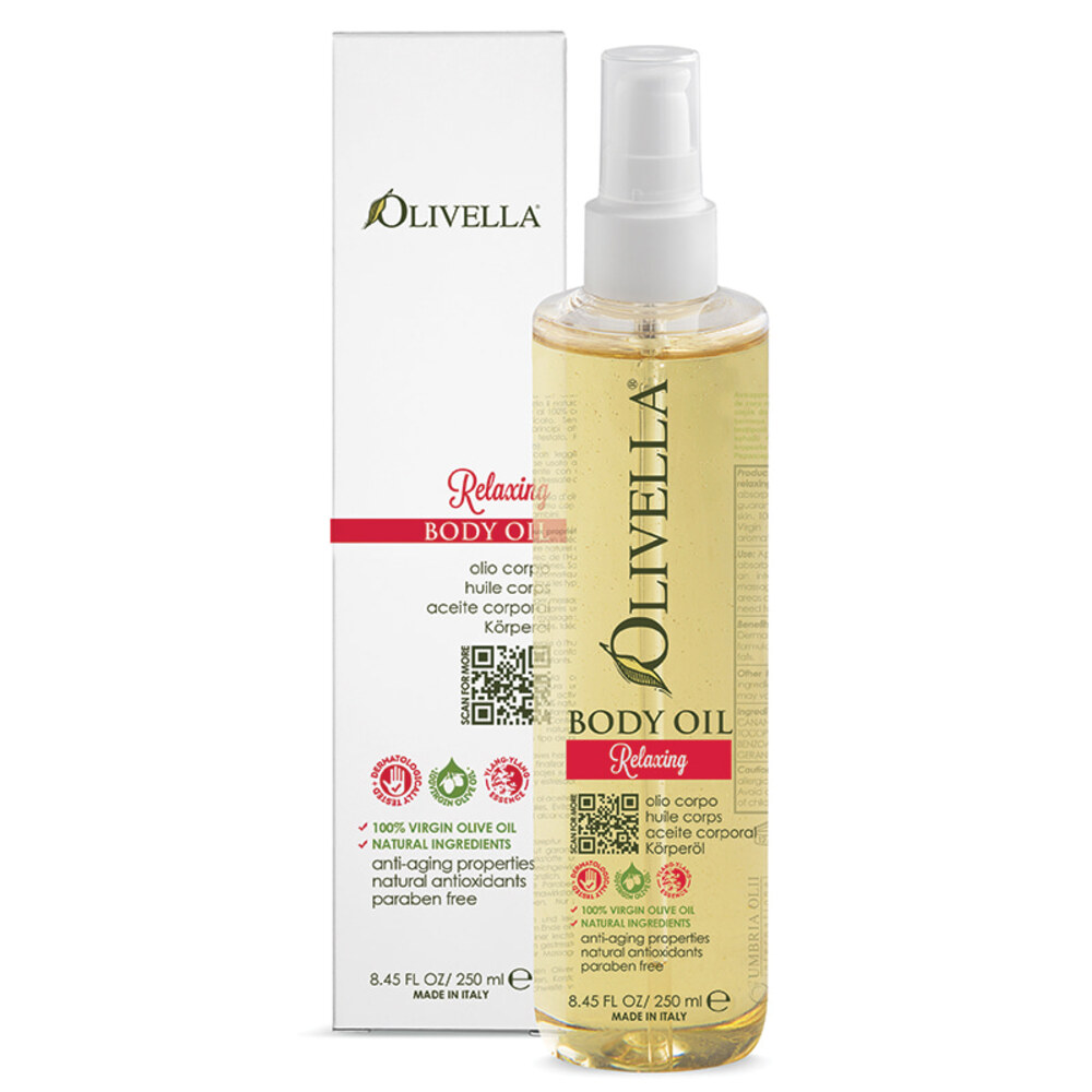 올리벨라 바디 오일 릴렉싱 250ml, Olivella Body Oil Relaxing 250ml