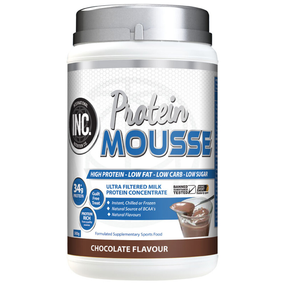아이엔씨 프로틴 마우스 초코렛 500g INC Protein Mousse Chocolate 500g