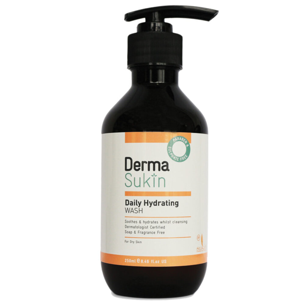 더마 수킨 데일리 하이드레이팅 워시 250ml, Derma Sukin Daily Hydrating Wash 250ml