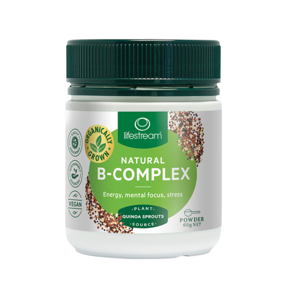 LifeStream Natural B-Complex (Quinoa Sprouts) 60g Powder