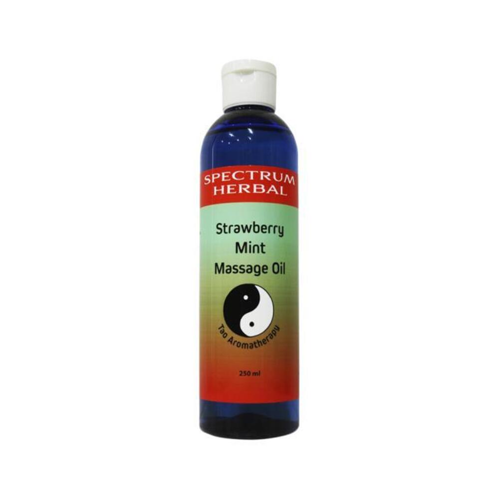 스펙트럼 허브 태오 아로마테라피 마사지 오일 스트로베리 민트 250ml, Spectrum Herbal Tao Aromatherapy Massage Oil Strawberry Mint 250ml