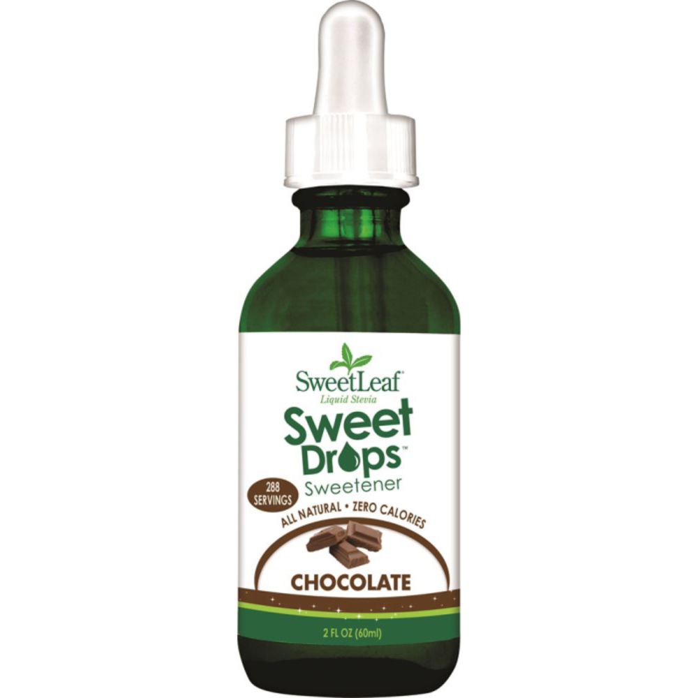 스윗 리프 스윗 드롭 스테비아 리퀴드 초코렛 60mL, Sweet Leaf Sweet Drops Stevia Liquid Chocolate 60ml