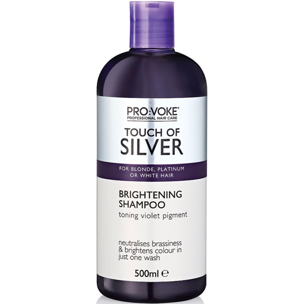 프로보크 터치 오브 실버 브라이트닝 샴푸 500ml, Provoke Touch Of Silver Brightening Shampoo 500ml