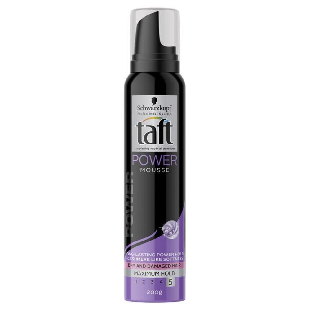 Taft Cashmere Touch Power Mousse Mega Strong Hold 200g