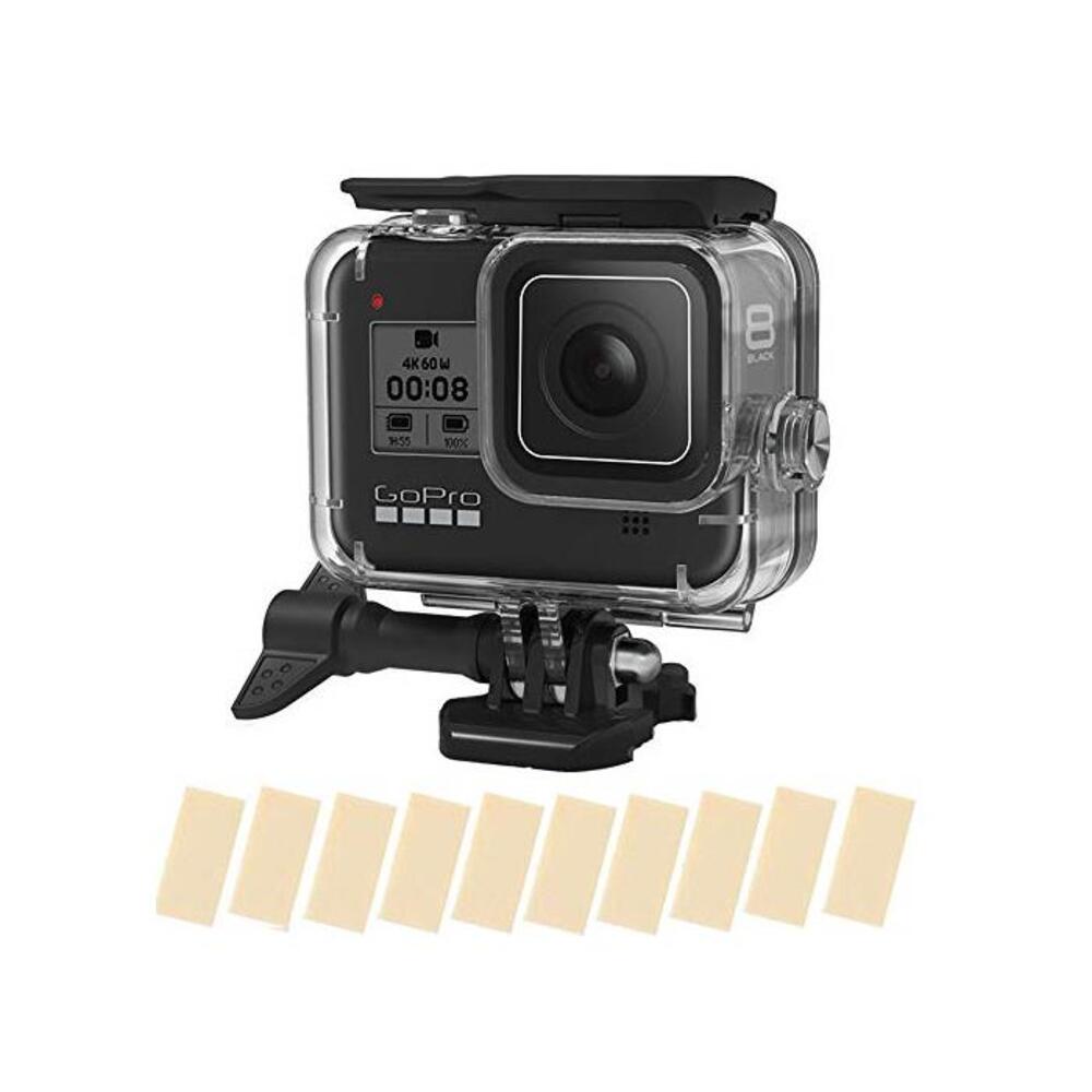 T Tersely Housing Case Cover, 16in1 Anti-Fog Inserts Strip for GoPro Hero 8 (2019) Black, Waterproof Case Diving Protective Shell 45m Bracket Accessories for Go Pro Hero8 B07YP8TTMV