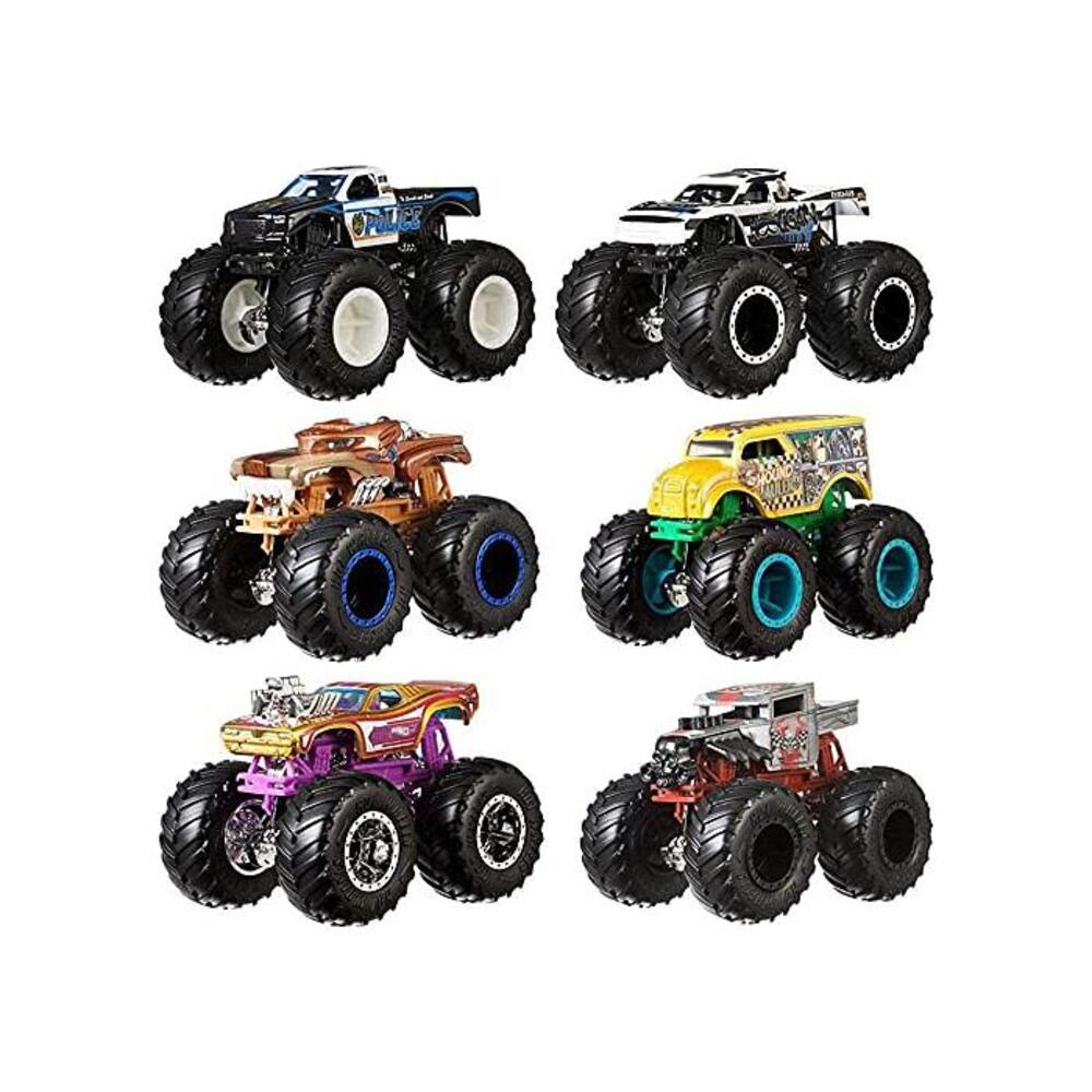 Hot Wheels FYJ64 Monster Trucks Demo Doubles 2-Pack (Styles May Vary) B07F6ZBW52