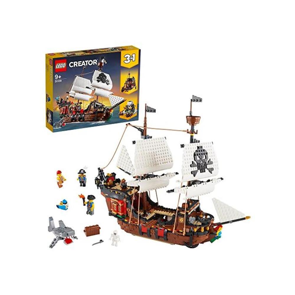 LEGO 레고 크리에이터 3in1 Pirate Ship 31109 빌딩 Kit B0813R6J45