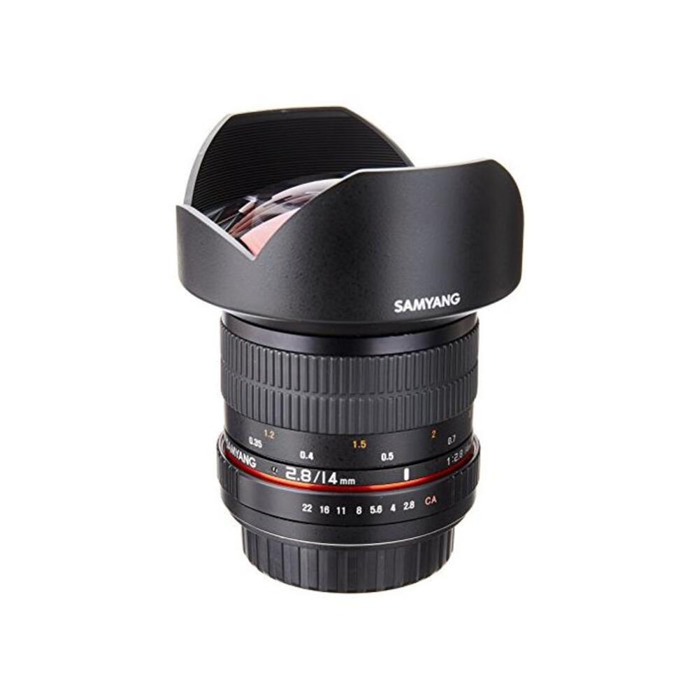 Samyang SY14M-C 14mm F2.8 Ultra Wide Fixed Angle Lens for Canon, Black B006MI1T4A