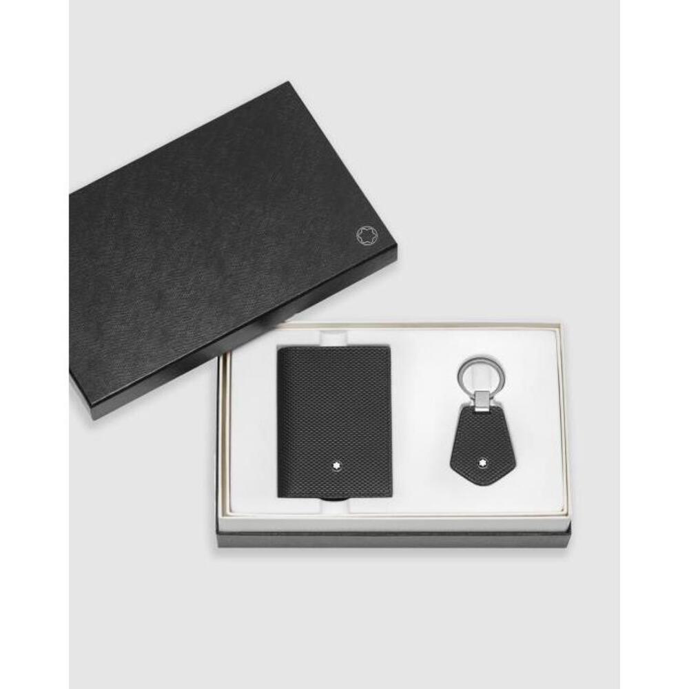 Montblanc Gift Set Business Card Holder with Gusset and Key Fob MO512AC11DYA