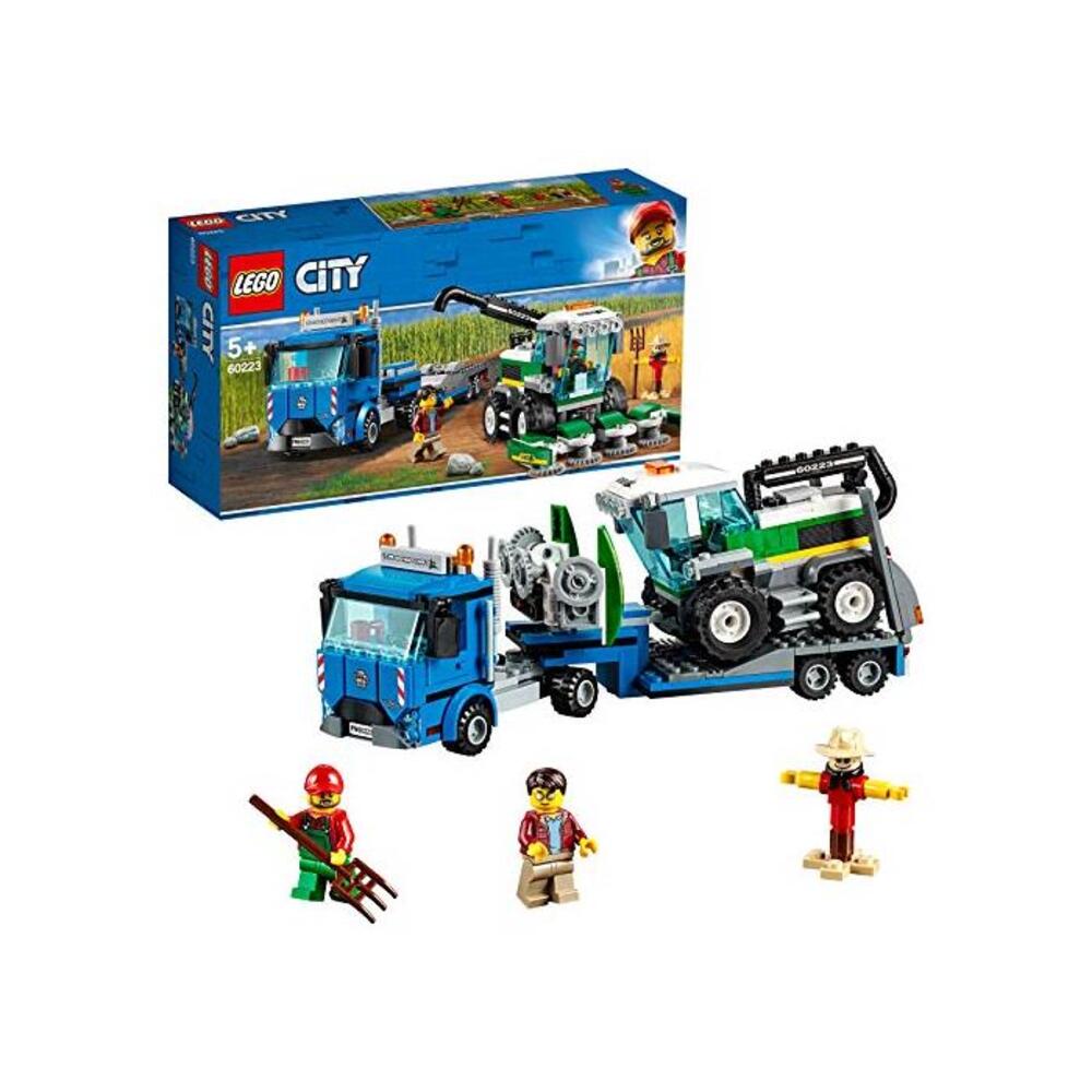 LEGO 레고 시티 Harvester Transport 60223 빌딩 토이 B07FP2GRY7